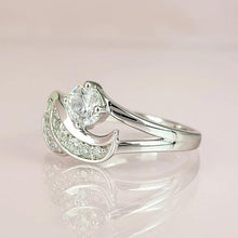 Load image into Gallery viewer, Angel&#39;s Wing Embrace Ring
