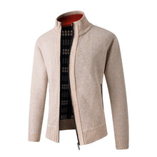 Load image into Gallery viewer, Cardigan Long Sleeve Knit Sports Sweater
