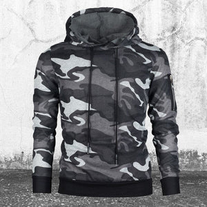 Camouflage Hooded Sweatshirt
