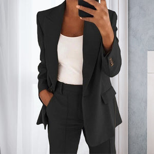 Women Long Sleeve Blazer