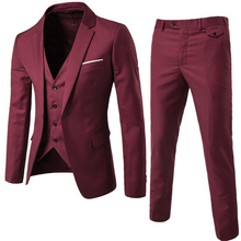 Load image into Gallery viewer, Men&#39;s Suit Three Piece Suit
