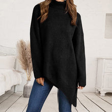 Load image into Gallery viewer, Irregular Turtleneck Sweater
