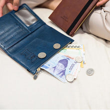 Load image into Gallery viewer, RFID Blocking Leather Card Wallet
