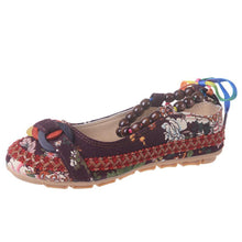 Load image into Gallery viewer, Women&#39;s Handmade Beaded Embroidered Shoes
