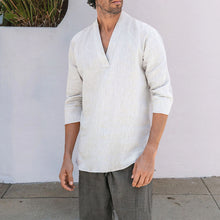 Load image into Gallery viewer, Resort Cotton Linen Shirt
