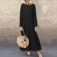Load image into Gallery viewer, Lace Fleece Dress
