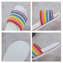 Load image into Gallery viewer, Rainbow Slipper
