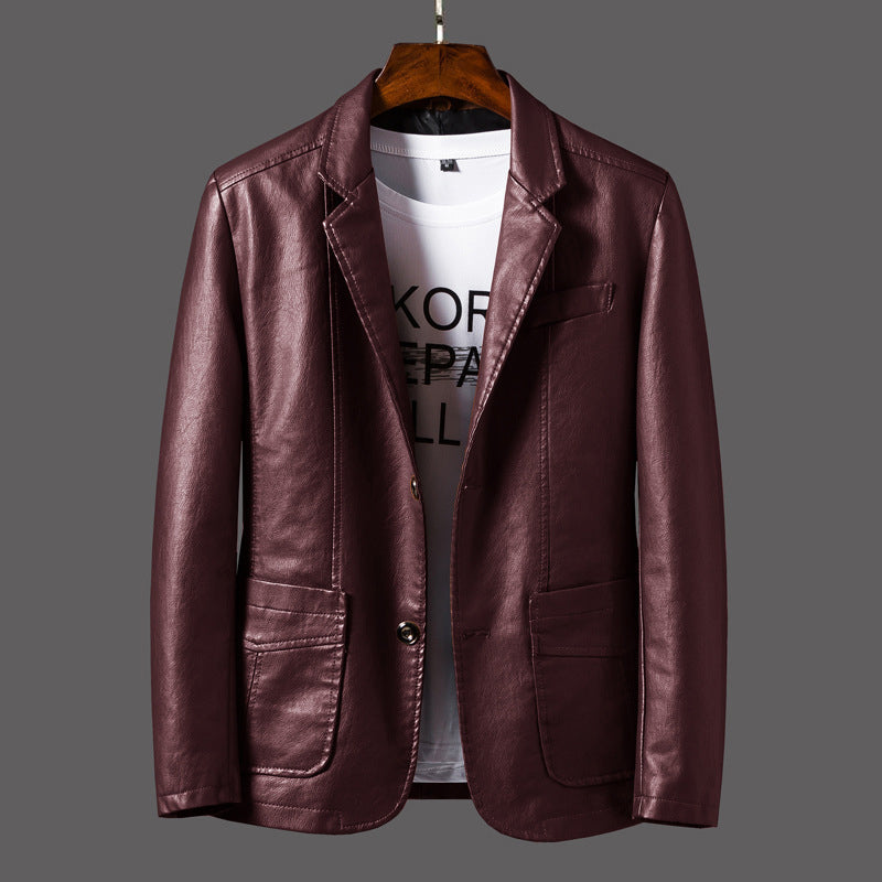 Men's Motorcycle Leather Jacket