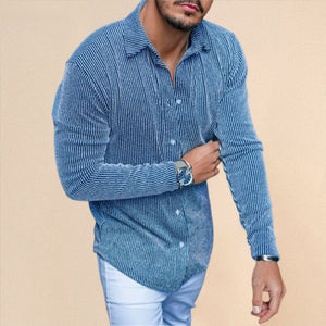 Slim Fit Lapel Shirt