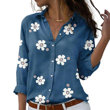 Load image into Gallery viewer, Floral Lapel Shirt
