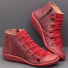Load image into Gallery viewer, Monochrome Flat Heel Boots
