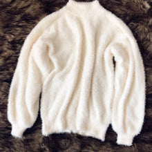 Load image into Gallery viewer, Cashmere Loose Solid Color Knit Sweater
