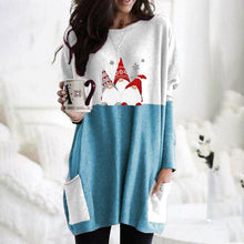 Load image into Gallery viewer, Colorblock Pocket Christmas T-Shirt
