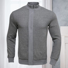 Load image into Gallery viewer, Solid Zip Stand Collar Jacket
