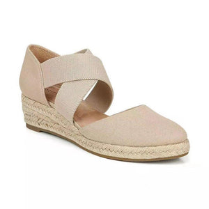 Hemp Rope Wedge Sandals