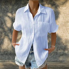 Load image into Gallery viewer, Lady Comfortable plain shirt with pockets
