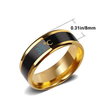 Load image into Gallery viewer, Thermochromic Stainless Steel Ring
