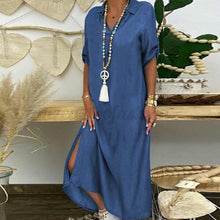 Load image into Gallery viewer, Denim Plus Size Dress
