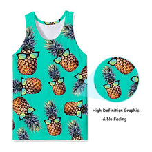 Load image into Gallery viewer, Comfortable summer pineapple vest
