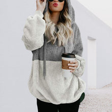 Load image into Gallery viewer, Panelled Hooded Sweater
