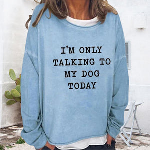 Letter Print Loose T-Shirt