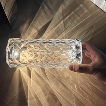 Load image into Gallery viewer, Rose Rays Crystal Diamond Table Lamp
