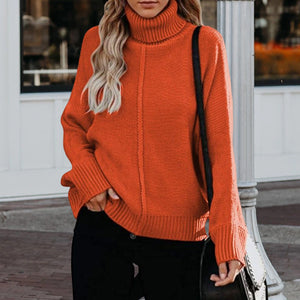 Knitted Turtleneck Sweater