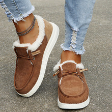 Load image into Gallery viewer, Low-Top Canvas Plush Shoes
