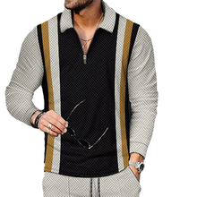 Load image into Gallery viewer, Printed Men&#39;s Long Sleeve Shirt
