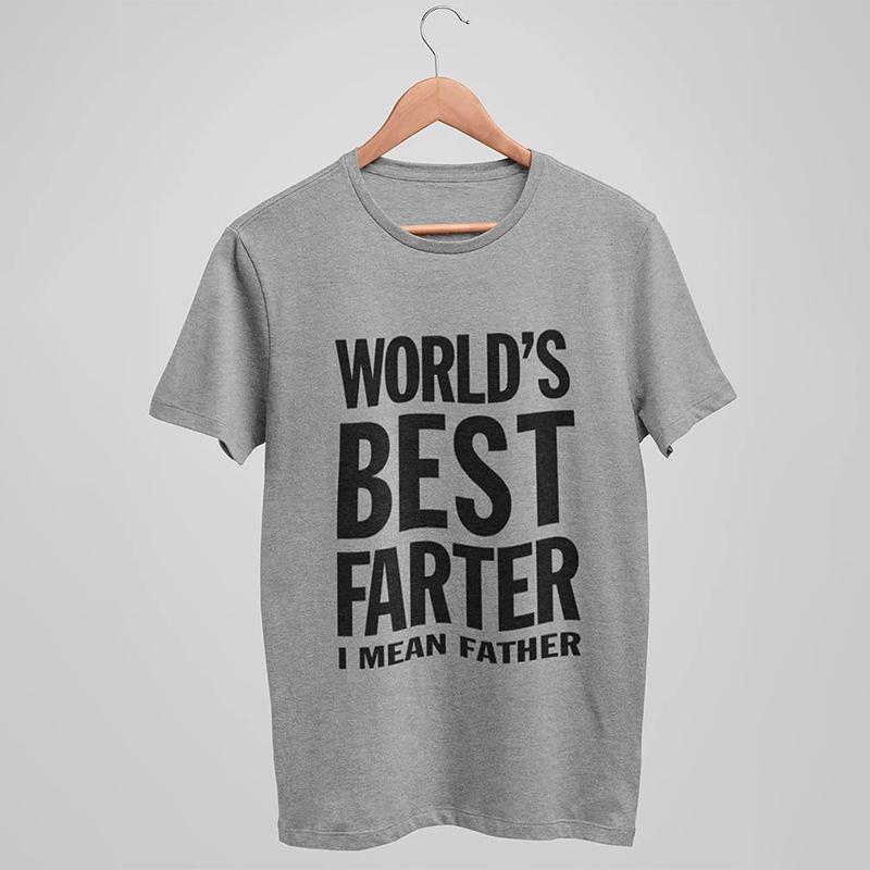 Worlds Greatest Farter, I Mean Father T-Shirt