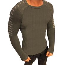 Load image into Gallery viewer, Long-sleeved Crewneck Knitted Sweater
