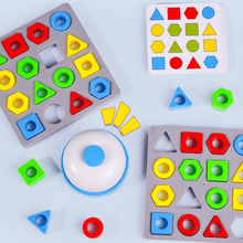 Load image into Gallery viewer, Shape Matching Game Color Sensory Educational Toy
