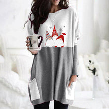 Load image into Gallery viewer, Colorblock Pocket Christmas T-Shirt
