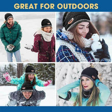 Load image into Gallery viewer, Warm Beanie Cap With Scarf
