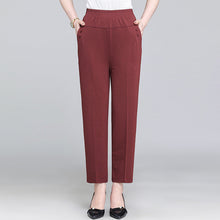 Load image into Gallery viewer, High Waist Cropped Trousers
