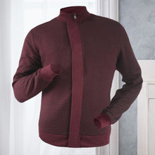 Load image into Gallery viewer, Solid Zip Stand Collar Jacket
