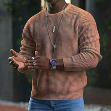 Load image into Gallery viewer, Long Sleeve Crew Neck Pullover Sweater
