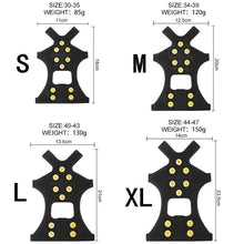 Load image into Gallery viewer, Outdoor Ice Traction &amp; Non-Slip Shoe Covers
