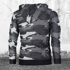 Camouflage Hooded Sweatshirt