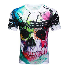 Load image into Gallery viewer, Printed Men&#39;s Punk T-shirt
