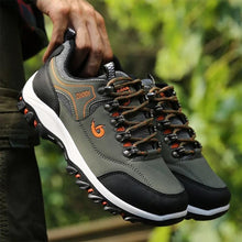 Load image into Gallery viewer, Men&#39;s Mesh Breathable Waterproof Athletic Outdoors Sneakers
