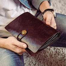 Load image into Gallery viewer, Men Vintage Card Holder Long Wallet
