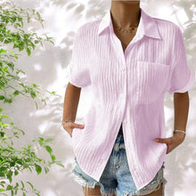Load image into Gallery viewer, Lady Comfortable plain shirt with pockets
