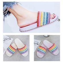 Load image into Gallery viewer, Rainbow Slipper
