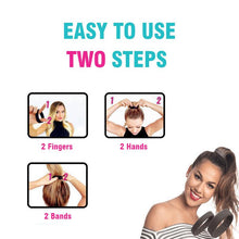 Load image into Gallery viewer, Foldable Silicone Hair Ring
