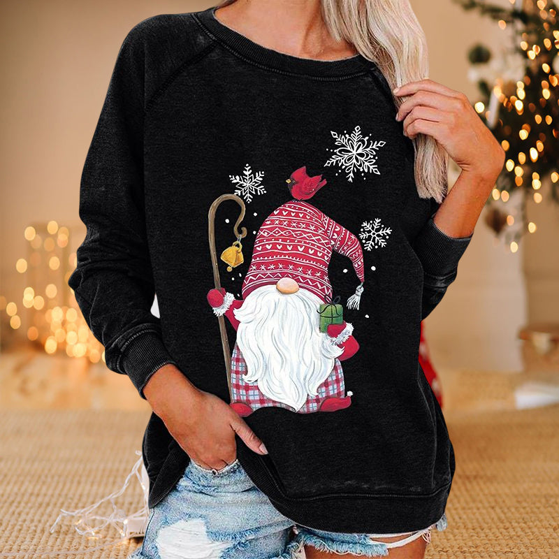 Santa Snowflake Sweatshirt