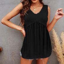 Load image into Gallery viewer, V-Neck Lace Vest
