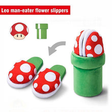 Load image into Gallery viewer, Super Mario Piranha Plant Slippers
