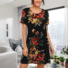 Load image into Gallery viewer, Printed Plus Size Dress
