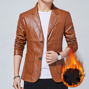 Men's Motorcycle Leather Jacket